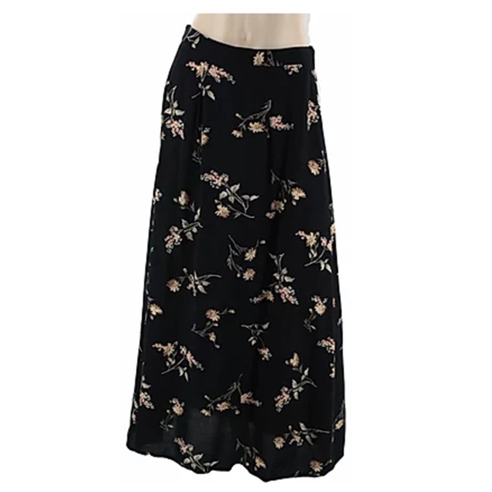 Long Floral Skirt